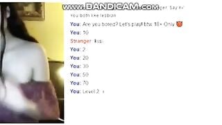 Omegle Asian Teen Play The Game