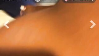 Ebony Bitch Has Eye Rolling Orgasm