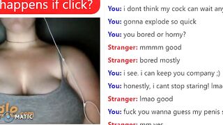 Sexy Nicole Gets Her Tits Out On Omegle