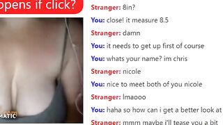 Sexy Nicole Gets Her Tits Out On Omegle