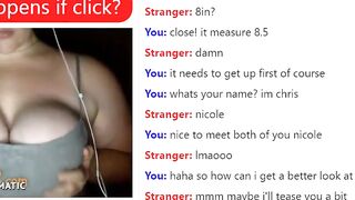 Sexy Nicole Gets Her Tits Out On Omegle