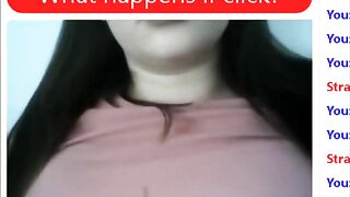 Omegle Girl Sucks Brush