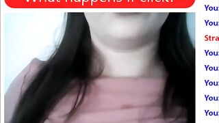 Omegle Girl Sucks Brush