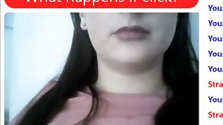 Omegle Girl Sucks Brush