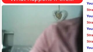 Omegle Girl Sucks Brush