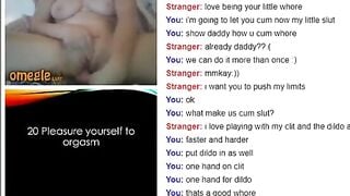 Omegle Brittany Is A Good Little Slut For Daddy