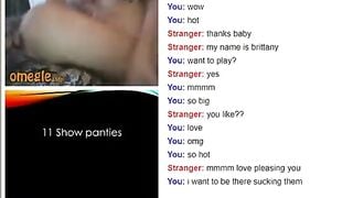 Omegle Brittany Is A Good Little Slut For Daddy