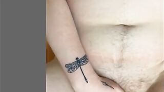 Omegle Tatted Whore Obeys And Cums Sound