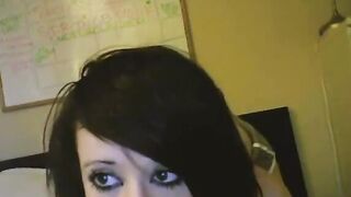 Choking Bitch on Skype