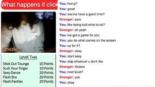 Omegle Worm 195 / Game Time