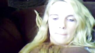 Blonde Chick Does Some Very Close Up Fingering