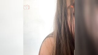 Turkish girl shows her tits in ometv
