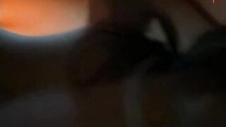 Pretty cute submissive teen follows and cums