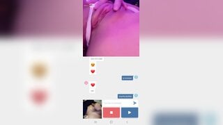 Mexican girl masturbates and makes me cum (no sound)