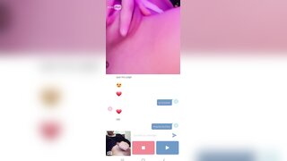 Mexican girl masturbates and makes me cum (no sound)