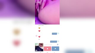 Mexican girl masturbates and makes me cum (no sound)