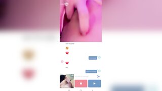 Mexican girl masturbates and makes me cum (no sound)