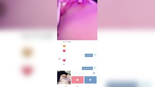 Mexican girl masturbates and makes me cum (no sound)