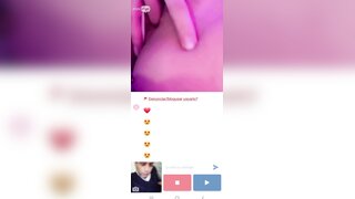 Mexican girl masturbates and makes me cum (no sound)