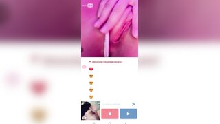 Mexican girl masturbates and makes me cum (no sound)