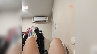 Thai woman feels orgasm.