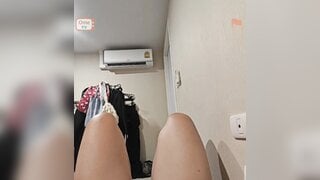Thai woman feels orgasm.