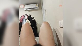 Thai woman feels orgasm.