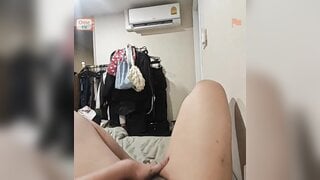 Thai woman feels orgasm.