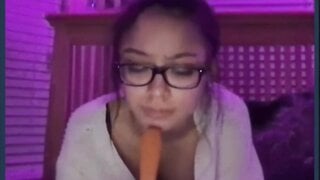 Omegle Teen Gets Nasty Full Screen