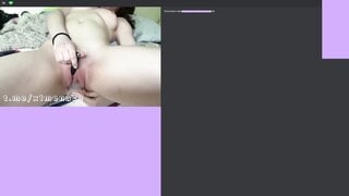 White Girl Creams On Her Dildo [With Sound] (Original)