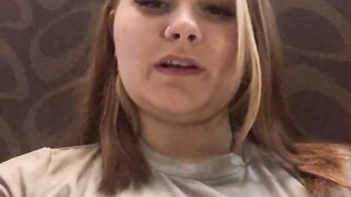 British girl flashes big boobs