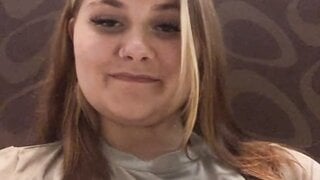 British girl flashes big boobs