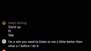 Bossy big tits Ometv slut made nasty commands