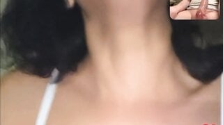 Big boob girl with glasses makes me cun