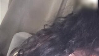 Big boob girl with glasses makes me cun