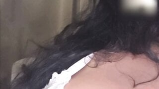 Big boob girl with glasses makes me cun