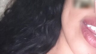 Big boob girl with glasses makes me cun