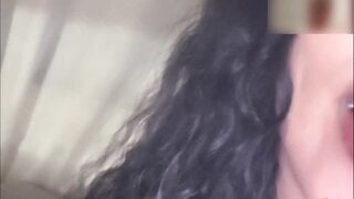 Big boob girl with glasses makes me cun