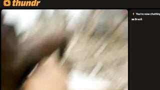 Brazilian couple having sex on thundr