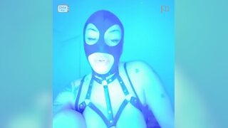 French busty sexy mask