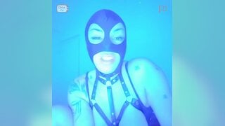 French busty sexy mask
