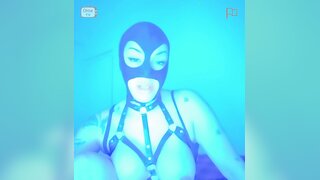 French busty sexy mask
