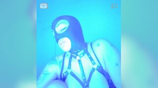 French busty sexy mask