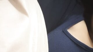 Saudi Arabian Chubby with Huge Fluffy Tits