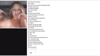 Omegle Blonde cutie [with sound]