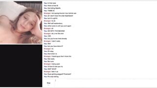 Omegle Blonde cutie [with sound]