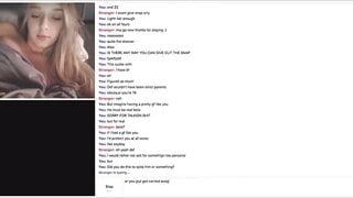 Omegle Blonde cutie [with sound]