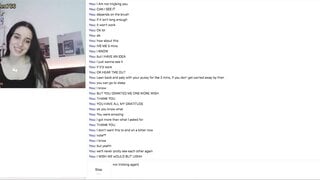 Shy Pale Girl Gives In