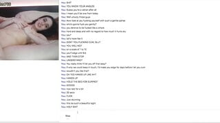 Shy Pale Girl Gives In
