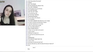 Shy Pale Girl Gives In